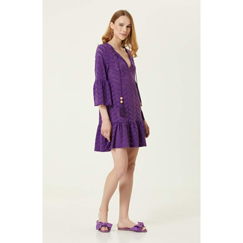 Purple Mini Dress Purple Mini Dress
