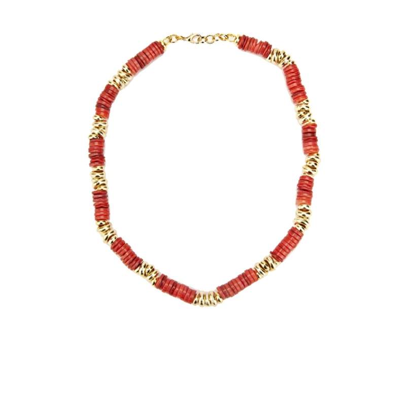 Salmon Woman Necklace