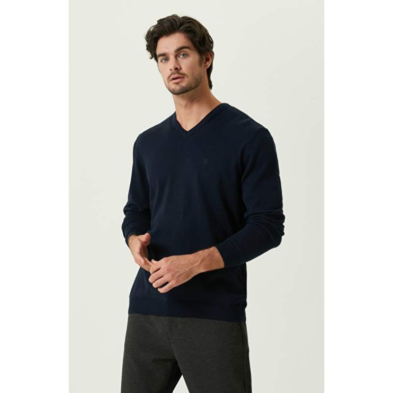 Navy Blue Sweater