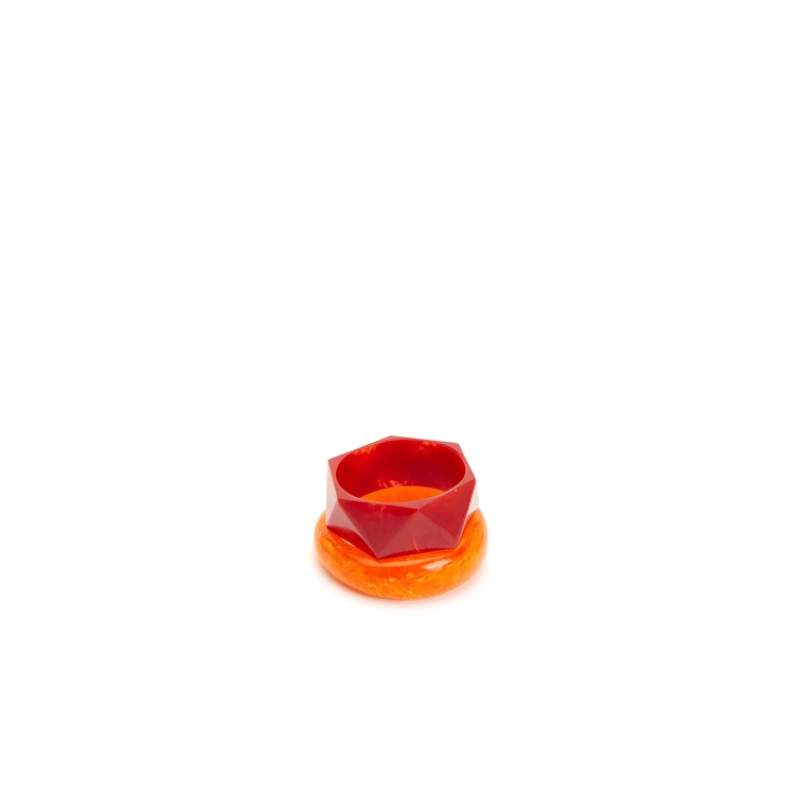 Red Orange Womens Bracelet Red Orange Womens Bracelet