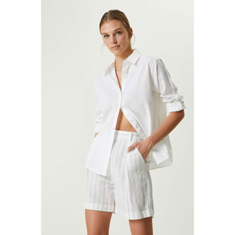 Wide Fit White Shirt