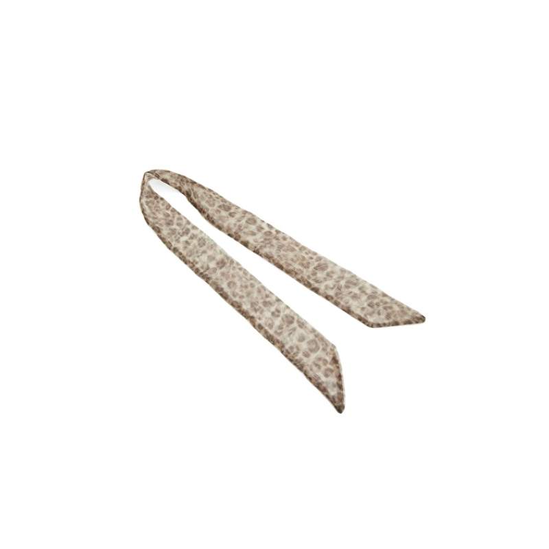 Brown Leopard Pattern Womens Bandana Brown Leopard Pattern Womens Bandana