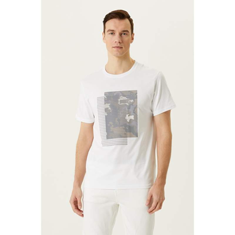 Slim Fit White T-shirt