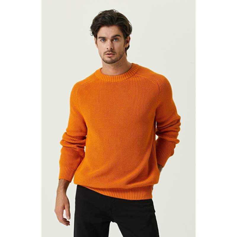 Orange Sweater