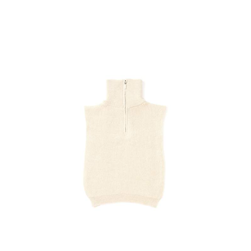 Beige Women's Neck Collar