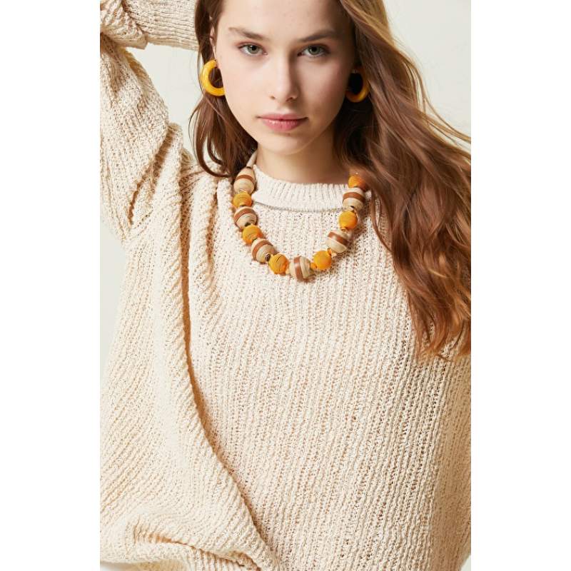 Crew Neck Knitwear Sweater