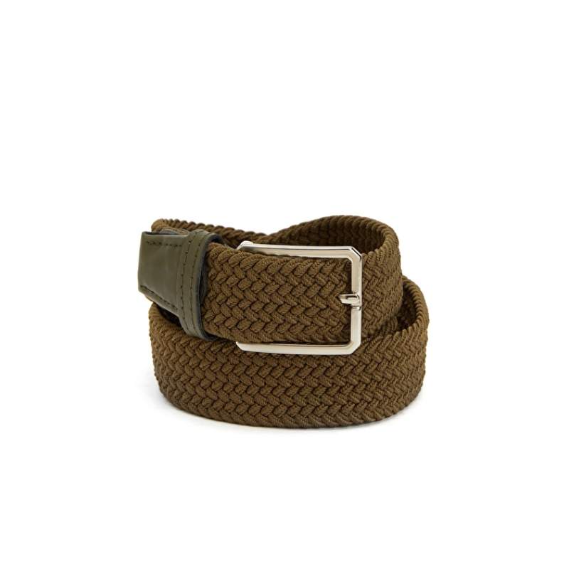 Dark Khaki Men's Belt