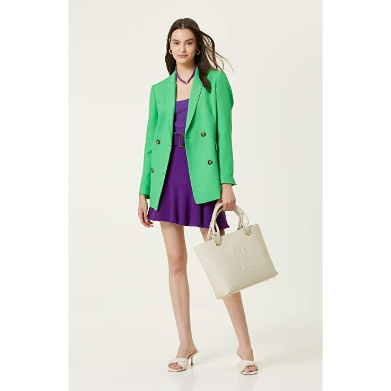 Purple Mini Skirt Purple Mini Skirt