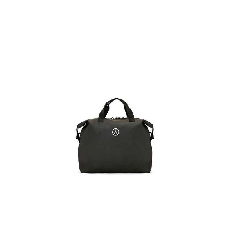 Tanta Black Waterproof Unisex Handbag