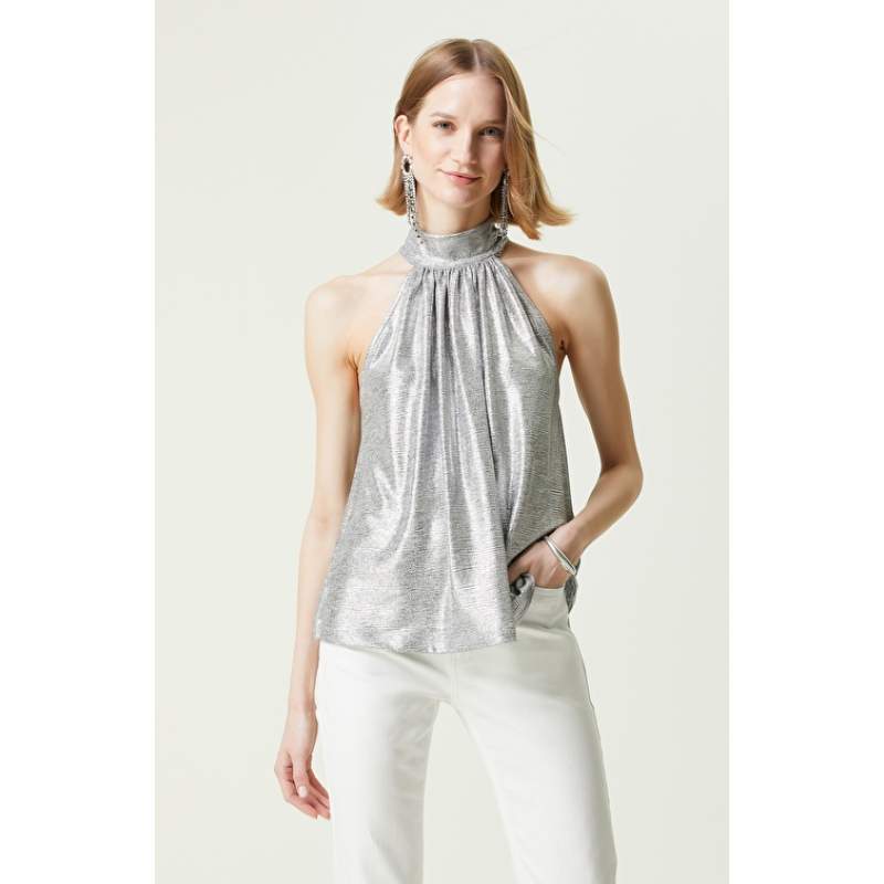 Silver Blouse