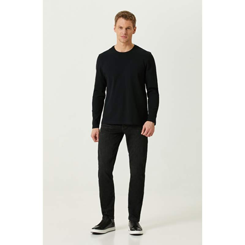 Anthracite Denim Trousers