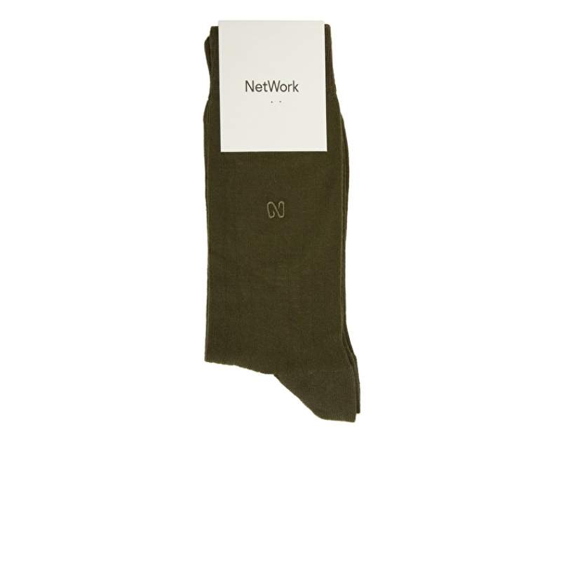 Khaki Patterned Mens Socks Khaki Patterned Mens Socks