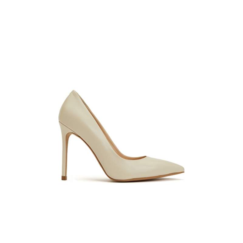 Off White Leather Stiletto Off White Leather Stiletto