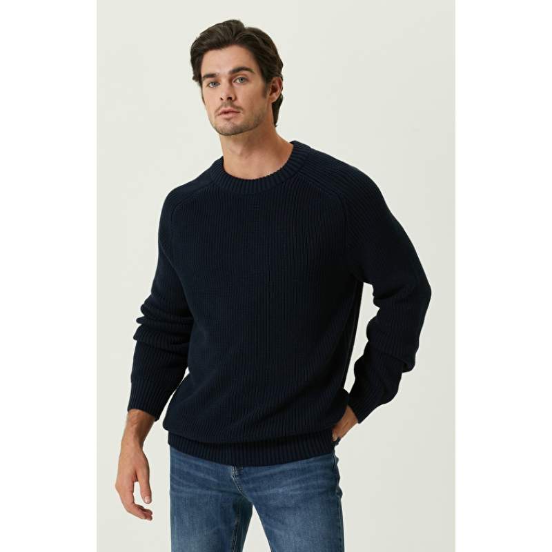 Navy Blue Sweater
