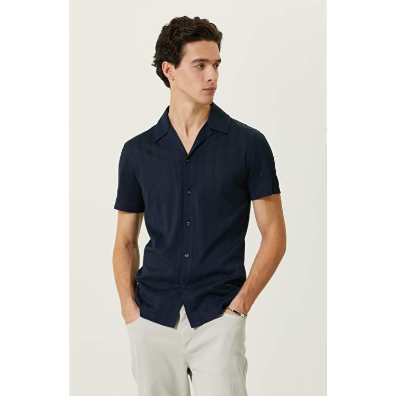 Navy Striped Shirt Navy Striped Shirt