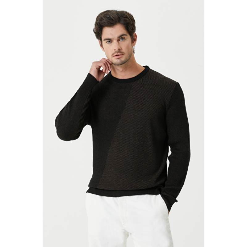 Black Wool Sweater
