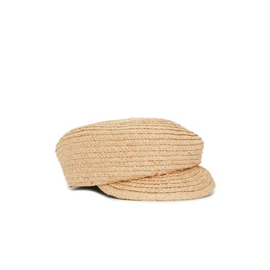 Ženski pleteni šešir (bež)