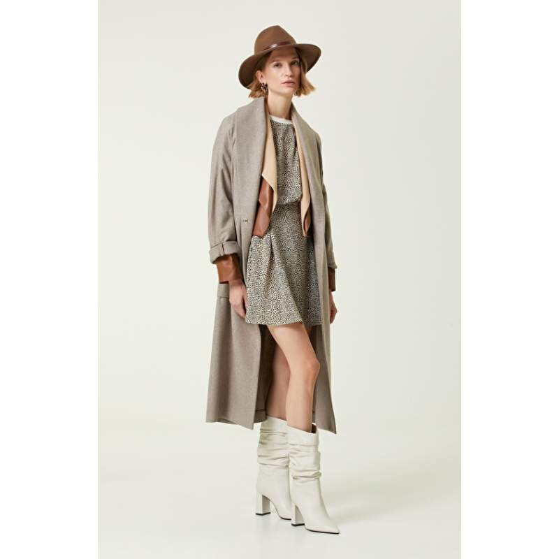 Mini Length Silk Skirt