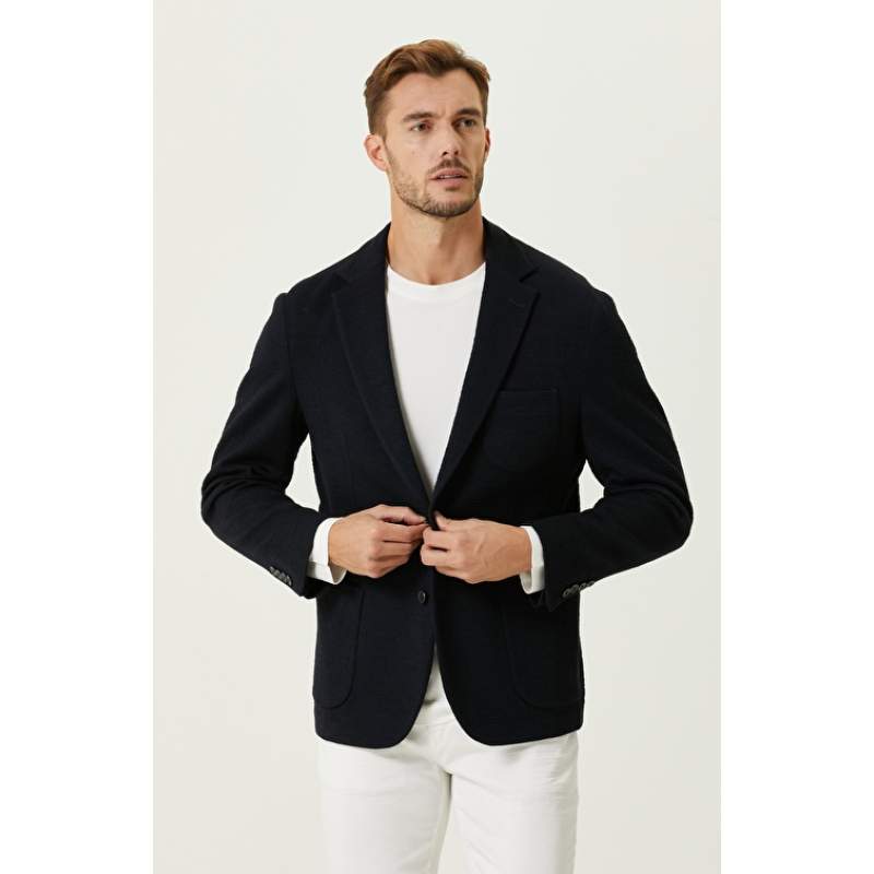 Navy Blue Jacket