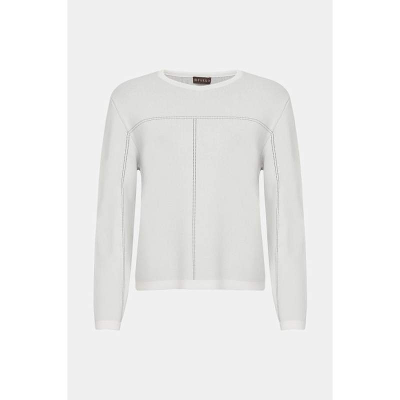 Vakko EKRU KNITWEAR SWEATER