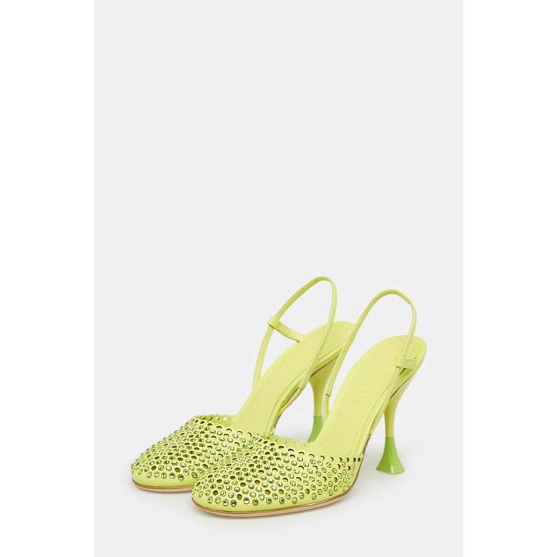 3 Juin GREEN STONE EVENING SHOES