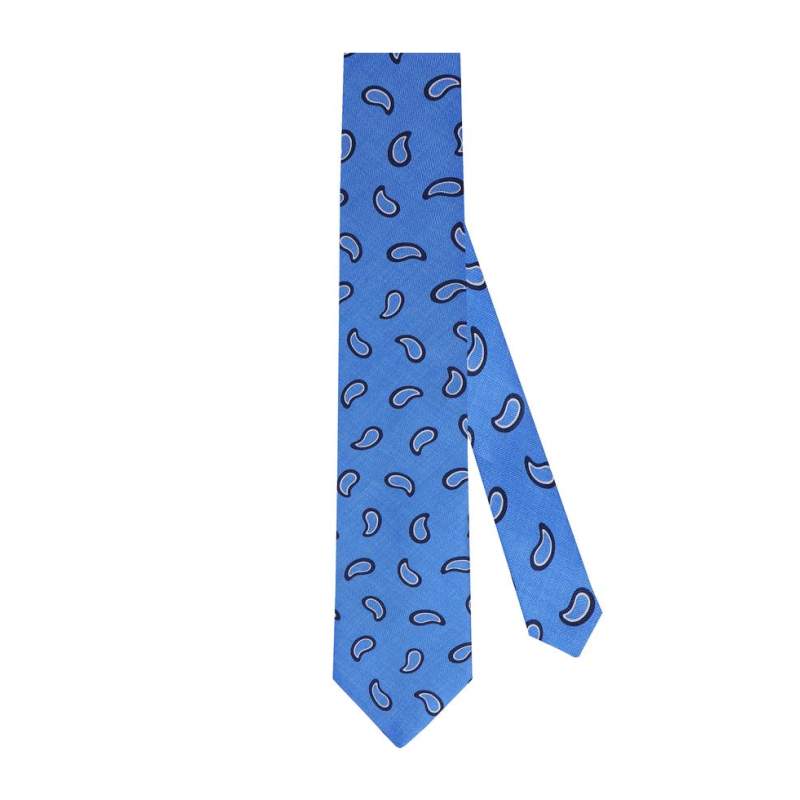 VAKKO MOTIF PATTERNED SILK TIE