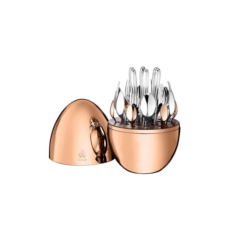 CHRISTOFLE 24 PIECE CUTLERY SET MOOD PRECIOUS