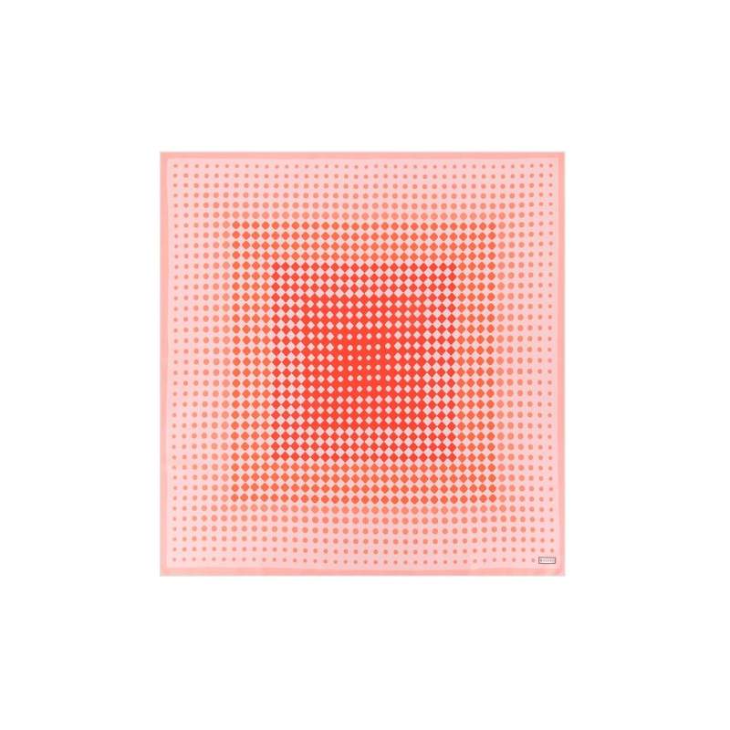 VAKKO POINT PATTERNED SILK SCARF