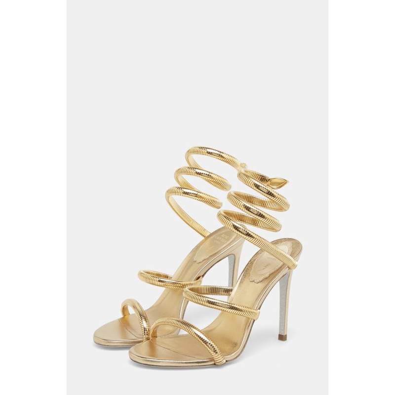 Rene Caovilla GOLDEN EVENING SHOES