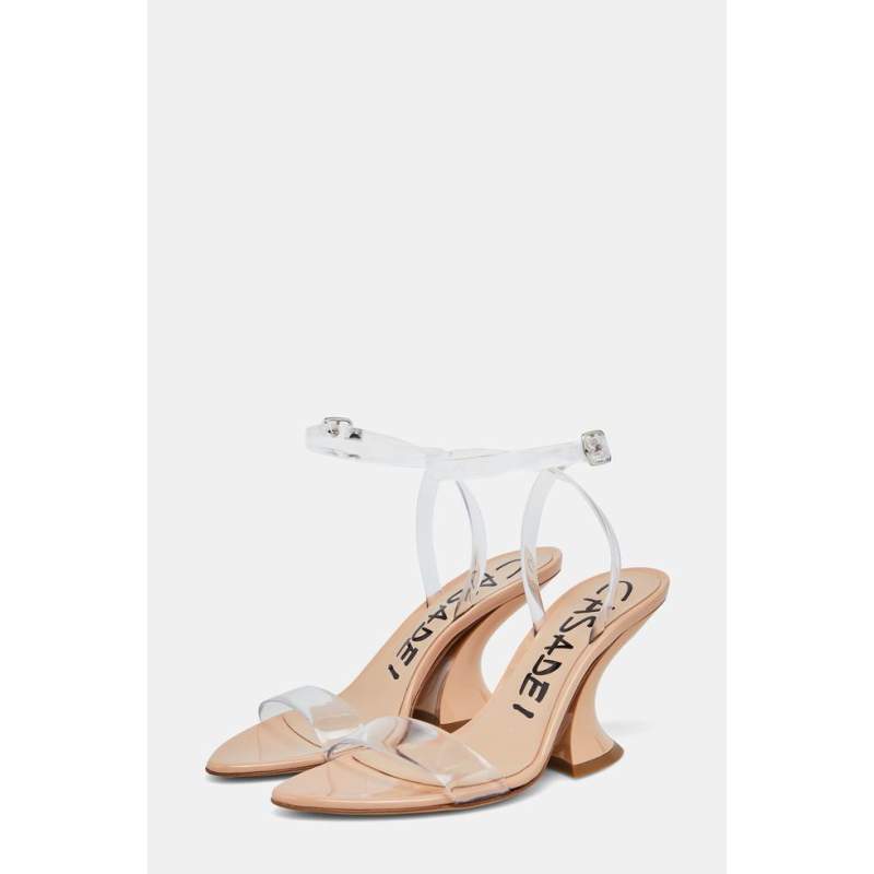 Casadei TRANSPARENT STRAP HEELED SHOES