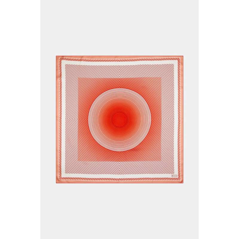 Vakko STRIPED SILK SCARF