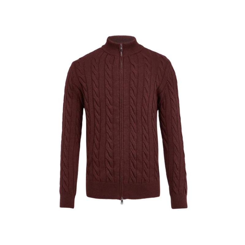 VAKKO MAROON KNITWEAR