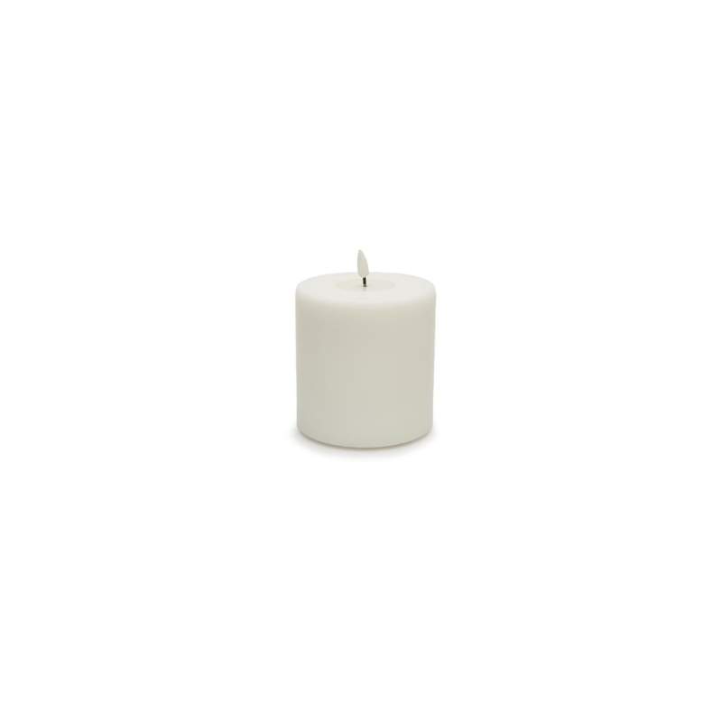 Vakko LED LIGHTED WHITE CANDLE