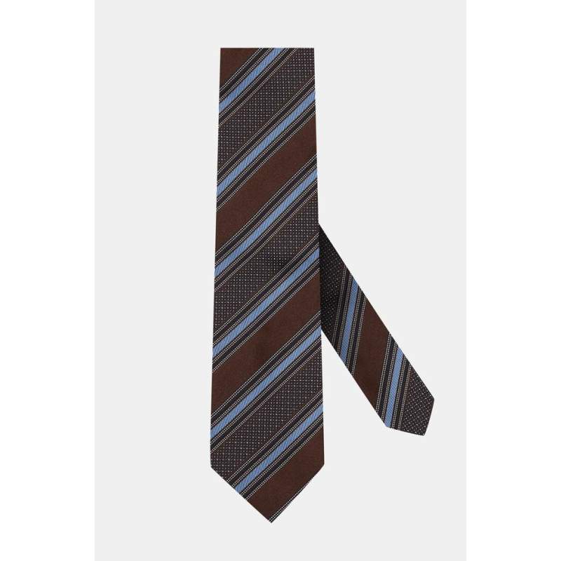 Vakko DIAGONAL STRIPED SILK TIE