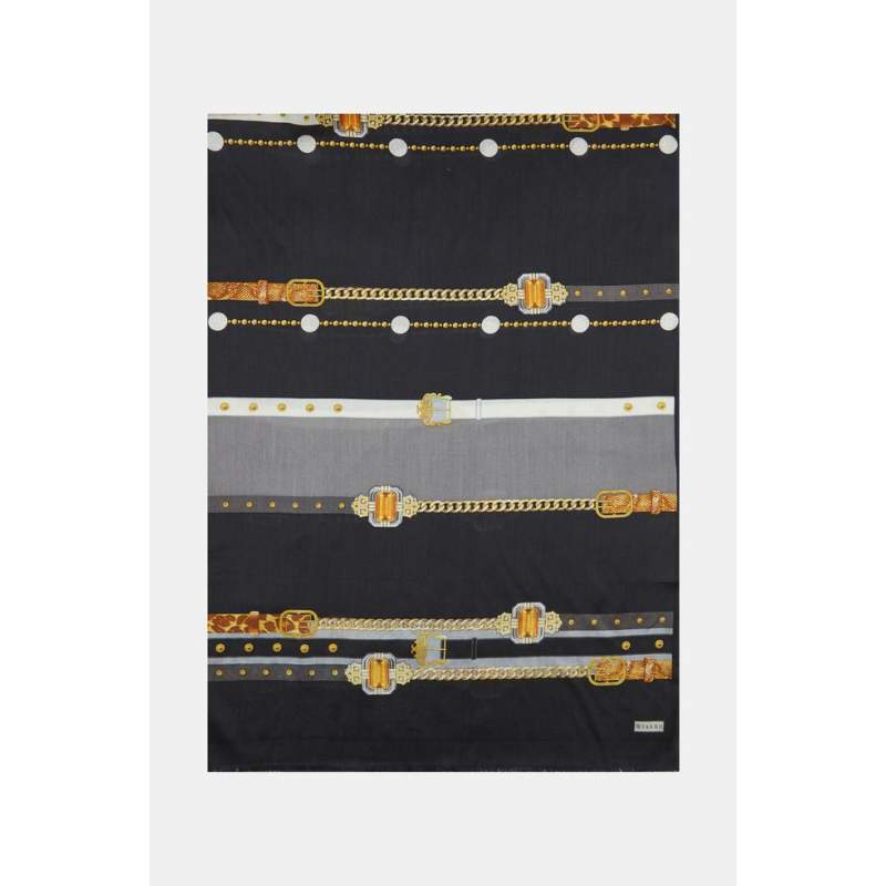 Vakko FLORAL PATTERNED SHAWL