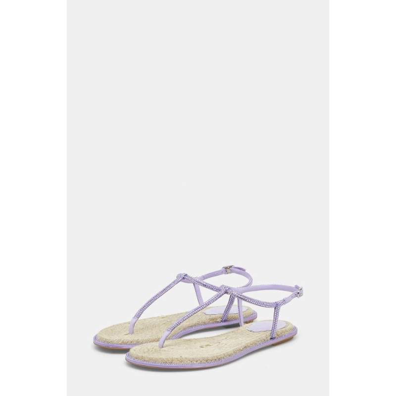 Rene Caovilla LILAC STONE SANDALS