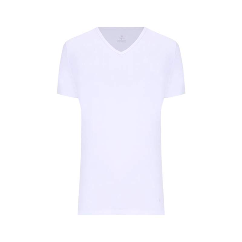 VAKKO V-NECK WHITE UNDERWEAR T-SHIRT