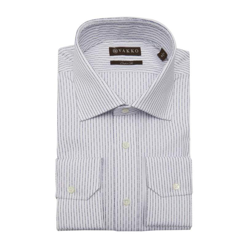 VAKKO STRIPED CLASSIC SHIRT