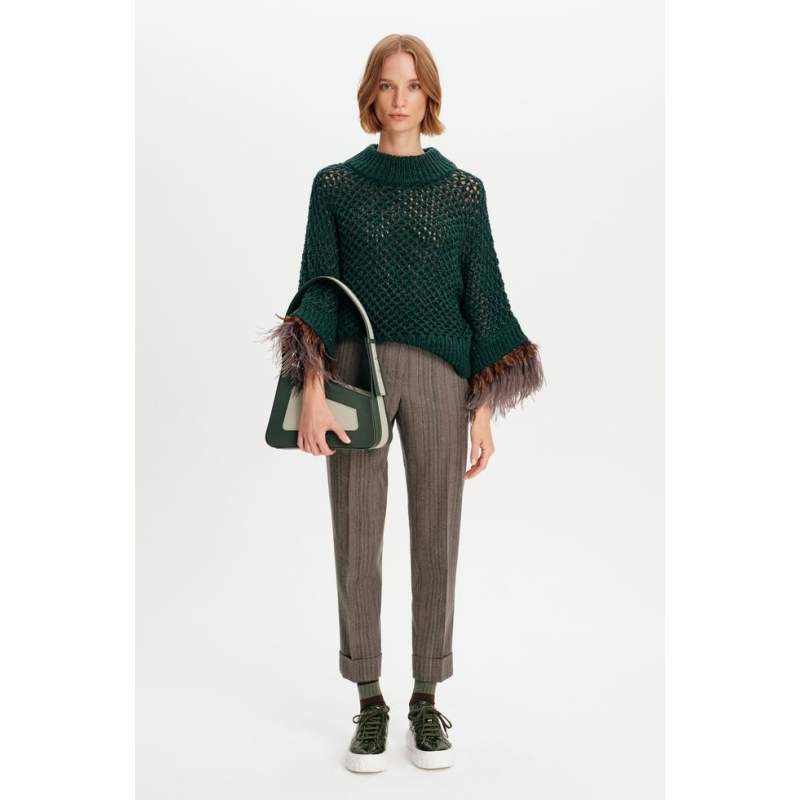 VAKKO BY PESERICO TROUSERS