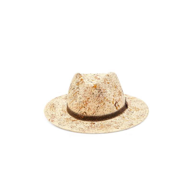 Vakko NATURAL PATTERNED HAT