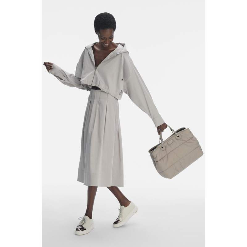 Vakko GRAY HOODED SWEATSHIRT Vakko GRAY HOODED SWEATSHIRT