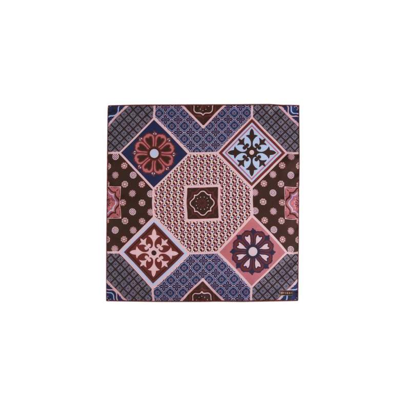 VAKKO GEOMETRIC PATTERNED SILK WIPES