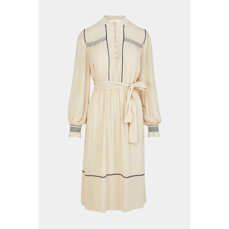 See By Chloé ECRU MIDI DRESS