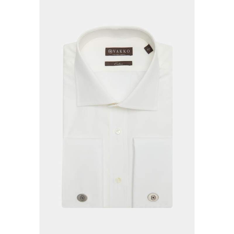 Vakko POPLIN EXCLUSIVE SHIRT
