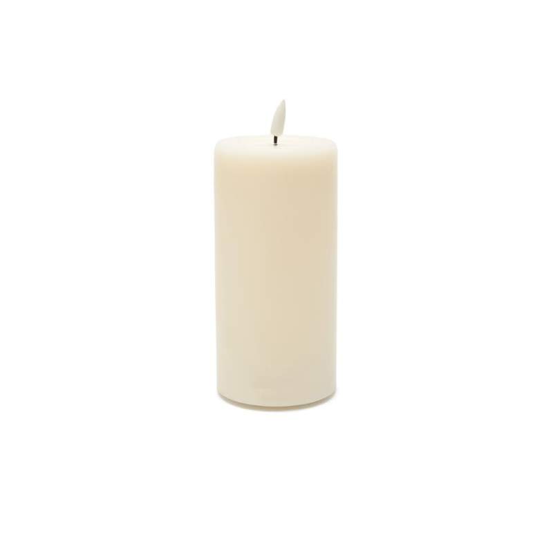 Vakko LED LIGHTED CREAM CANDLE