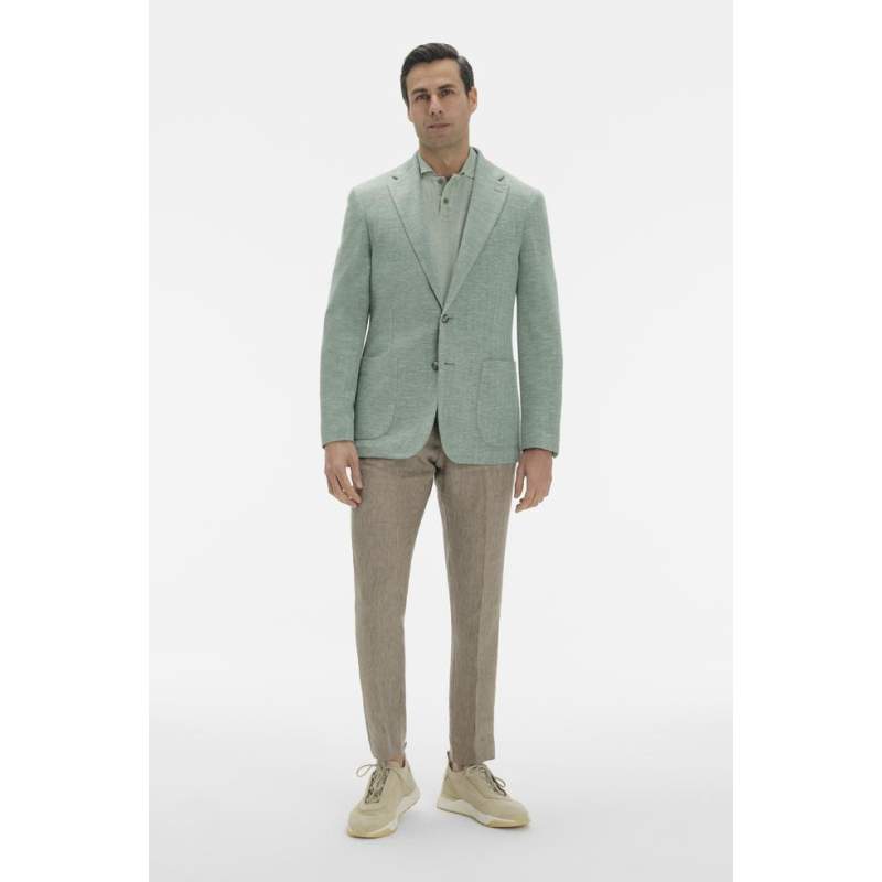 Vakko BEIGE LINEN TROUSERS Vakko BEIGE LINEN TROUSERS