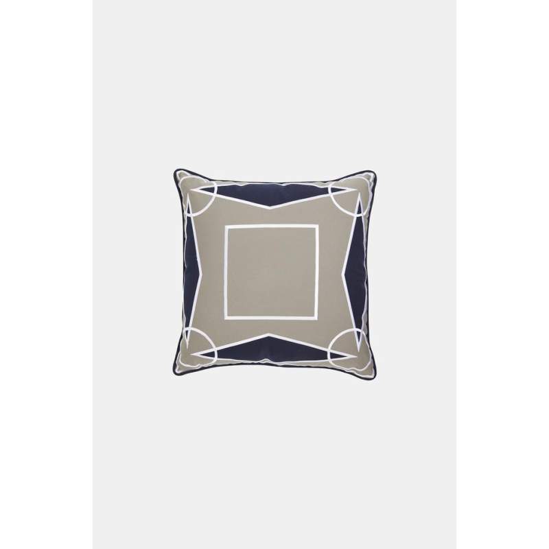Vakko GEOMETRIC PATTERNED PILLOW
