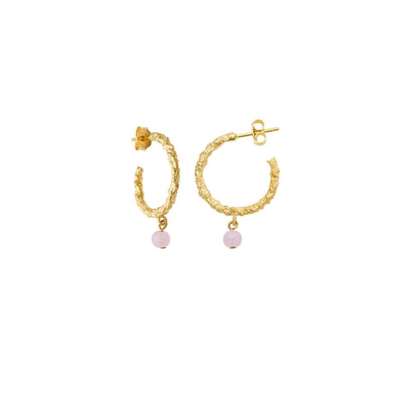 PERACAS VINO HOOPS EARRINGS