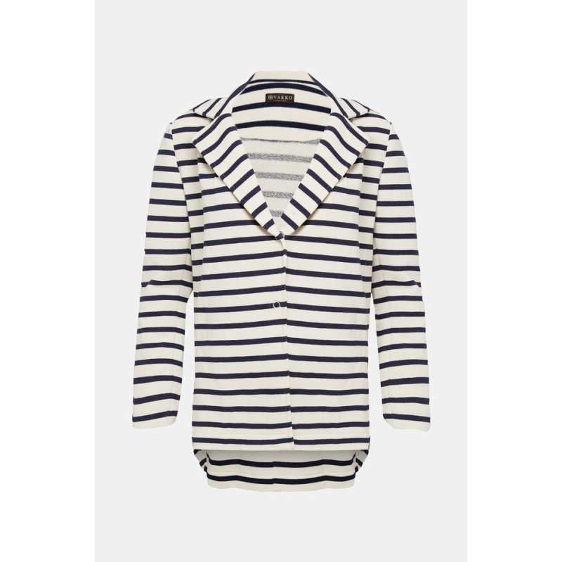 Vakko MULTI-COLOR HOODED JACKET