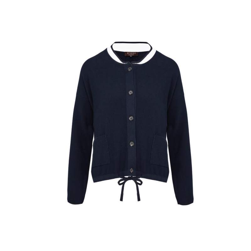 Vakko NAVY BLUE CARDIGAN